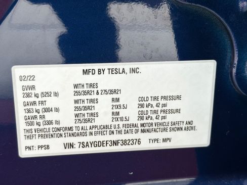 Used 2022 Tesla Model Y Performance AWD/4WD image 28