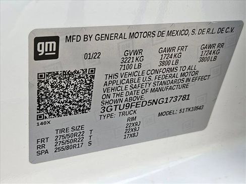 Used 2022 GMC Sierra 1500 Denali w/ Denali Premium Package AWD/4WD image 25