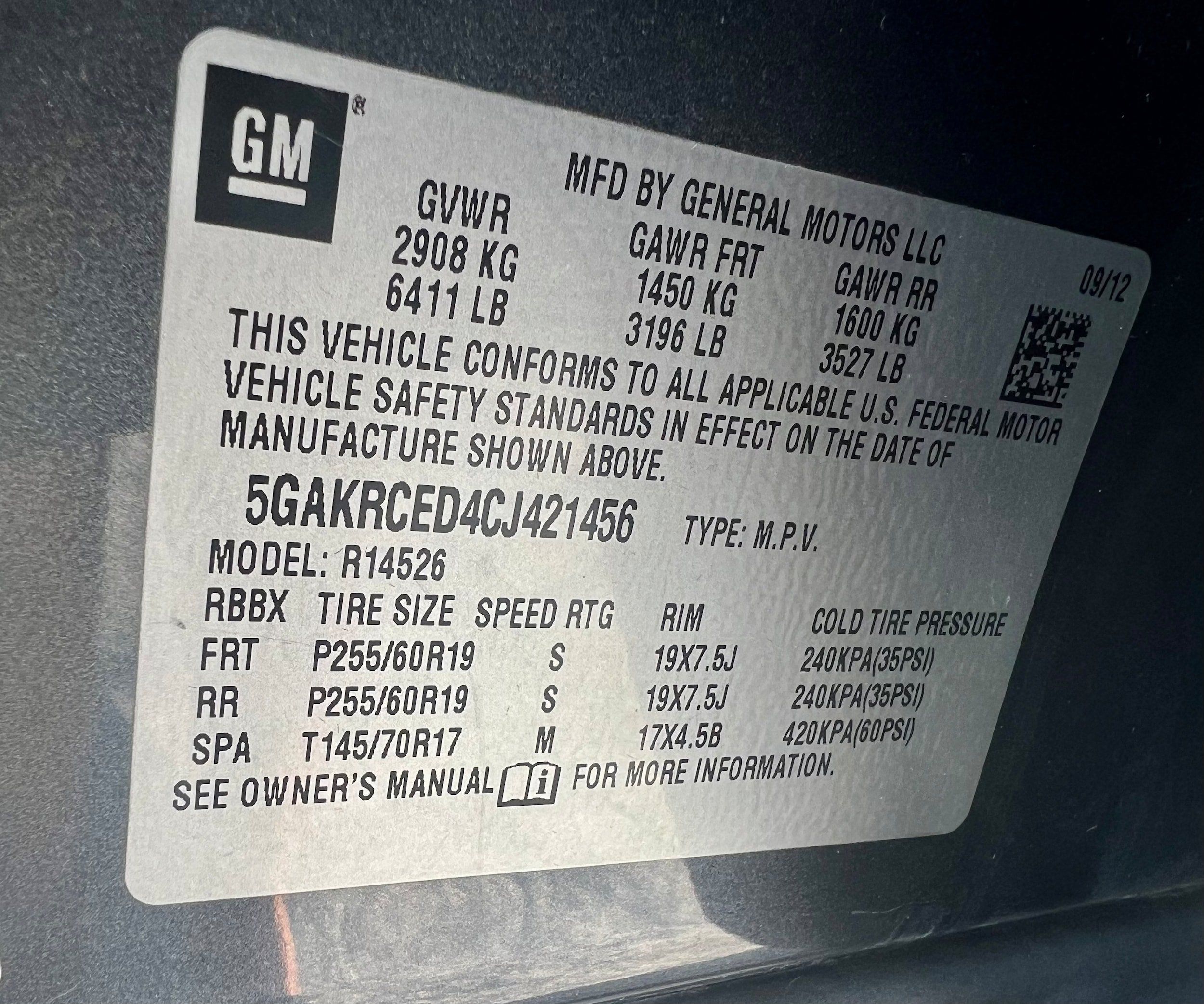 Used 2012 Buick Enclave Leather FWD image 21