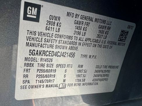 Used 2012 Buick Enclave Leather FWD image 21