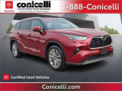 Certified 2024 Toyota Highlander Platinum