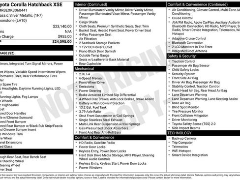 Used 2019 Toyota Corolla XSE image 22