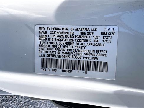 Used 2016 Honda Odyssey EX image 32