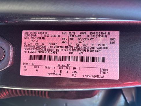 Used 2022 Lincoln Corsair Reserve w/ Elements Package image 16