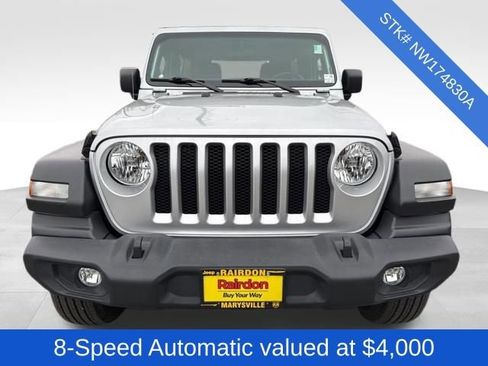 Used 2022 Jeep Wrangler Unlimited Sport image 2