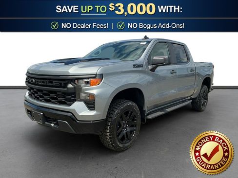 Used 2024 Chevrolet Silverado 1500 Custom Trail Boss w/ Dark Appearance Package AWD/4WD image 1