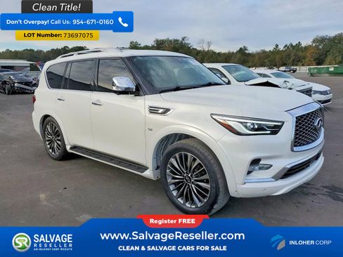 Used 2019 INFINITI QX80 Luxe w/ 22" Wheel Package image 5