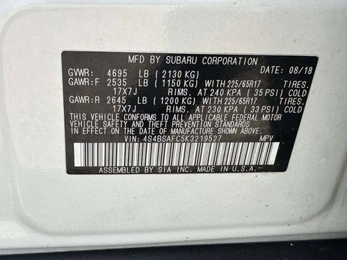 Used 2019 Subaru Outback 2.5i Premium w/ Popular Package #2 AWD/4WD image 21
