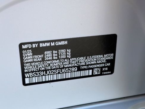 Used 2025 BMW M3 Competition image 40