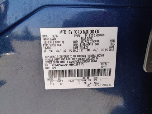 Used 2017 Ford Edge SEL w/ Cargo Accessory Package image 33