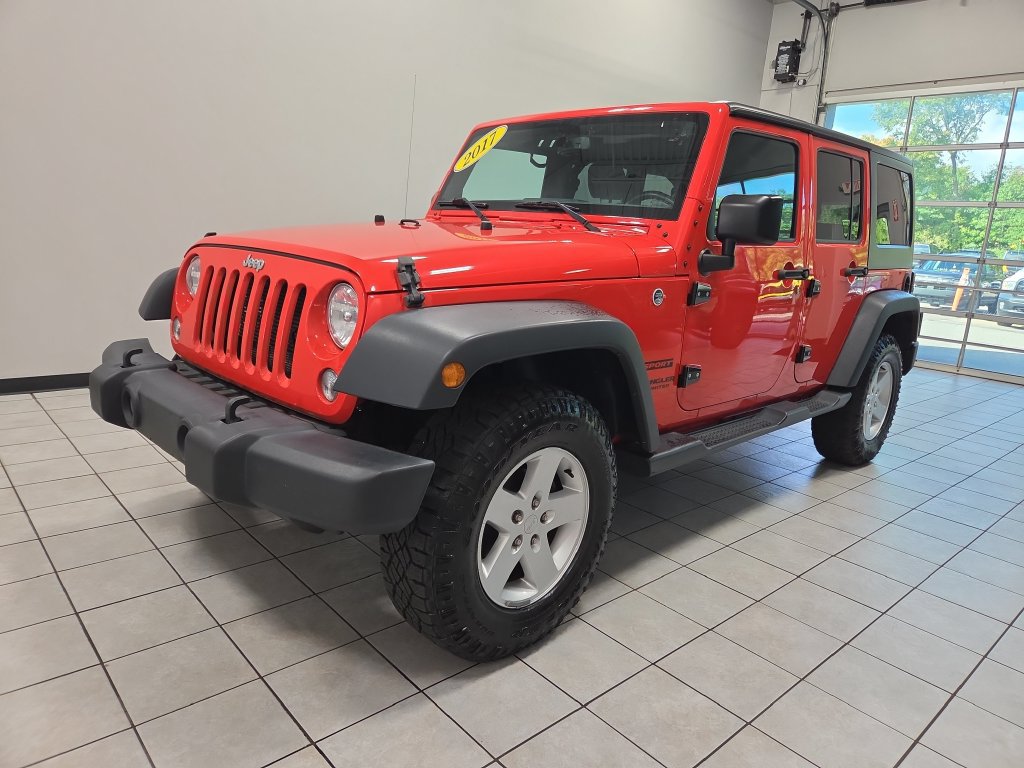 Used 2017 Jeep Wrangler Unlimited Sport w/ Quick Order Package 24S AWD/4WD image 8