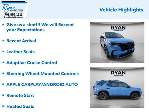 Used 2025 Honda Pilot TrailSport image 7