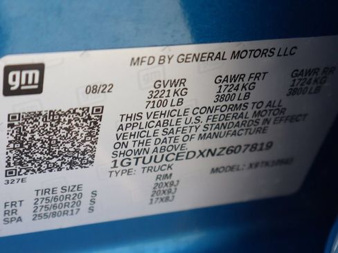 Used 2022 GMC Sierra 1500 Elevation AWD/4WD image 52