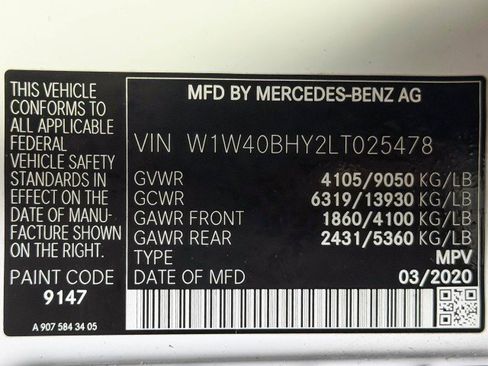 Used 2020 Mercedes-Benz Sprinter 2500 image 35