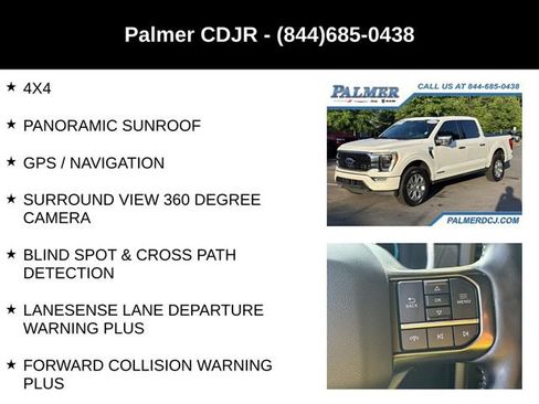 Used 2022 Ford F150 Platinum w/ Equipment Group 701A High AWD/4WD image 6