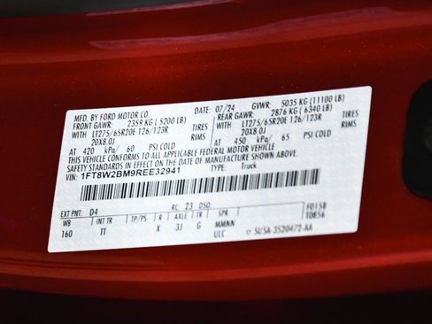 Used 2024 Ford F250 Limited image 23