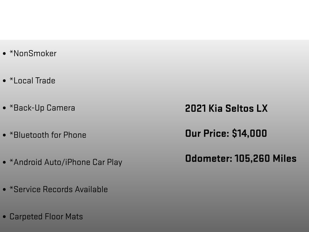 Used 2021 Kia Seltos LX AWD/4WD image 6