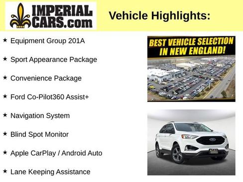 Used 2022 Ford Edge SEL w/ Sport Appearance Package AWD/4WD image 8