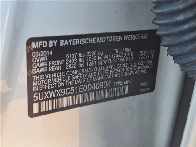 Used 2014 BMW X3 xDrive28i AWD/4WD image 16