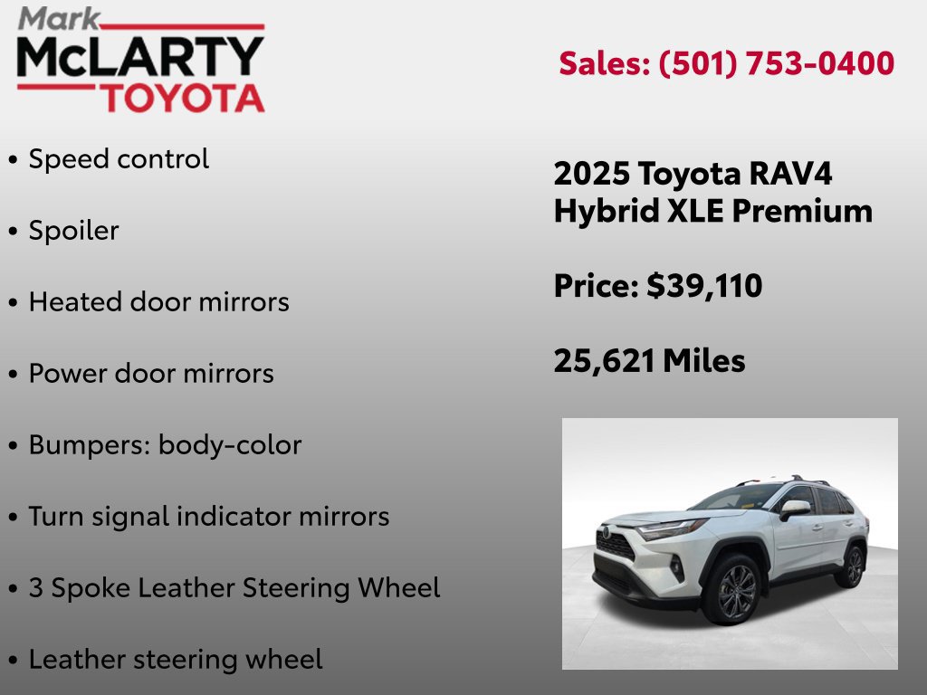 Used 2025 Toyota RAV4 XLE Premium AWD/4WD image 17