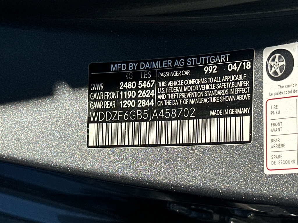 Used 2018 Mercedes-Benz E 400 4MATIC Sedan image 9