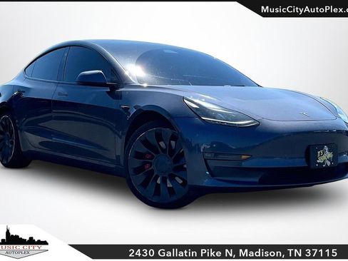 Used 2022 Tesla Model 3 Performance AWD/4WD image 1