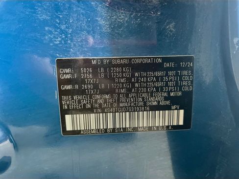 Used 2025 Subaru Outback Wilderness AWD/4WD image 34