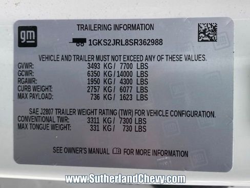Used 2025 GMC Yukon XL Denali AWD/4WD image 54
