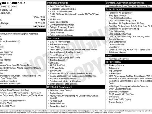 Used 2026 Toyota 4Runner SR5 RWD image 6
