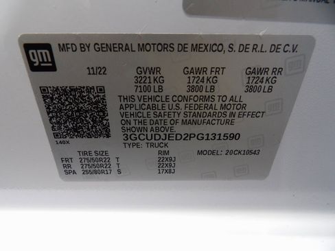 Used 2023 Chevrolet Silverado 1500 High Country w/ Technology Package image 64