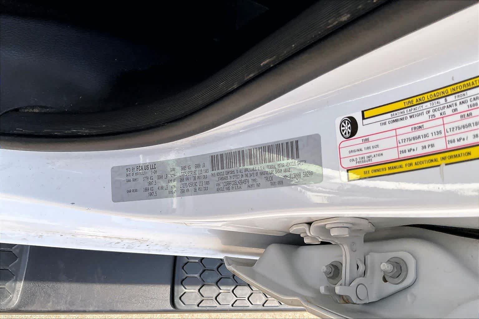 Used 2020 RAM 1500 Tradesman AWD/4WD image 34