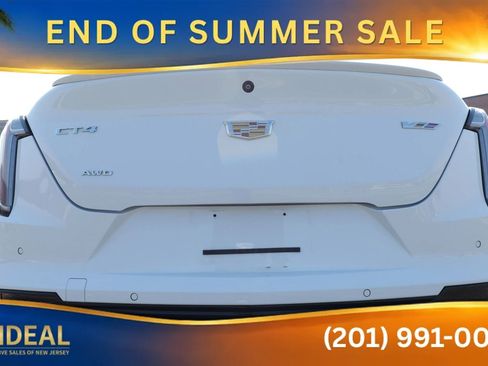 Used 2021 Cadillac CT4 V w/ Technology Package AWD/4WD image 8