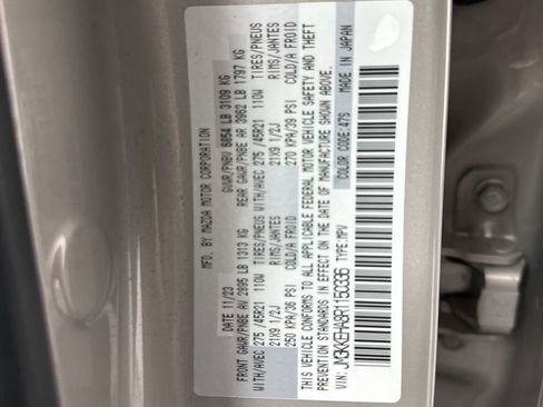 Certified 2024 MAZDA CX-90 Plug-In Hybrid w/ Premium Plus image 43