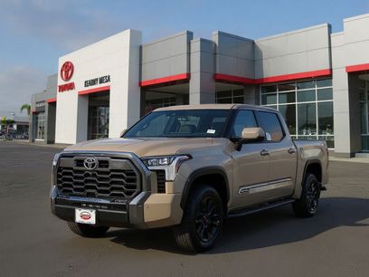 New 2026 Toyota Tundra Platinum w/ TRD Off-Road Package