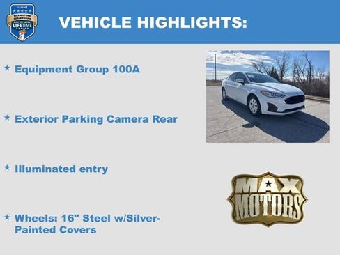 Certified 2020 Ford Fusion S image 6