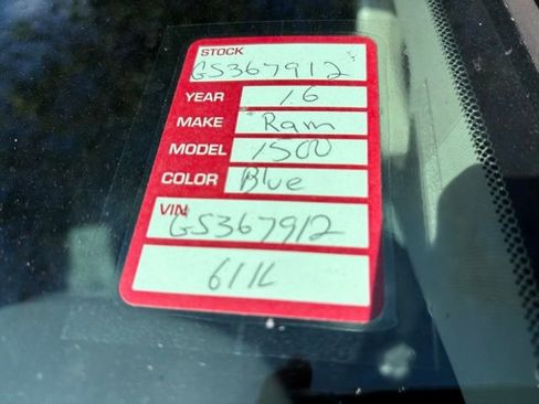 Used 2016 RAM 1500 Tradesman w/ Popular Equipment Group RWD image 10