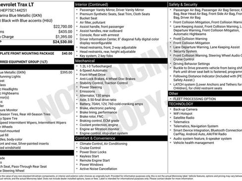 Used 2025 Chevrolet Trax LT FWD image 5
