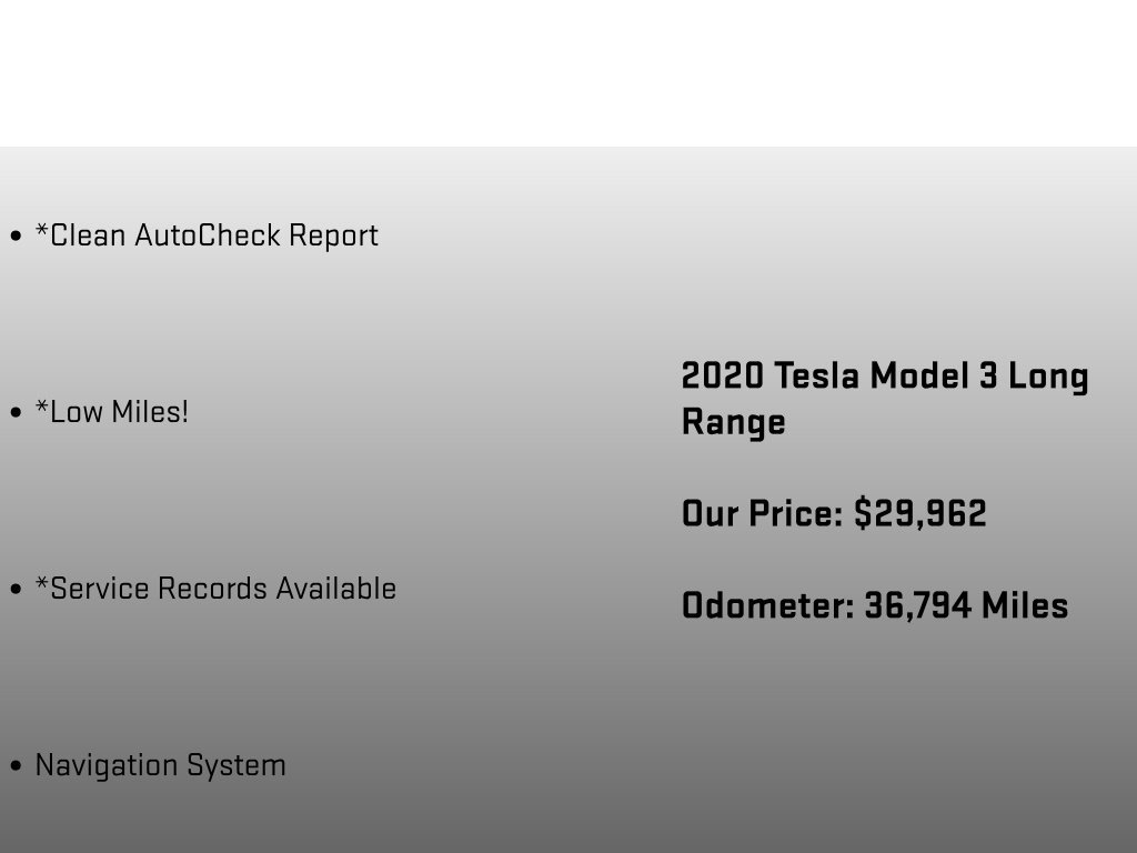 Used 2020 Tesla Model 3 Long Range AWD/4WD image 12