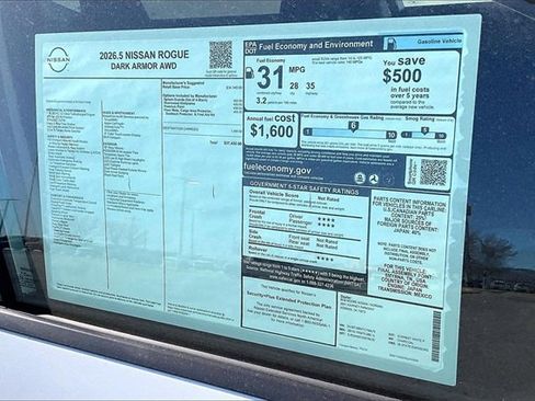New 2026 Nissan Rogue SV image 13