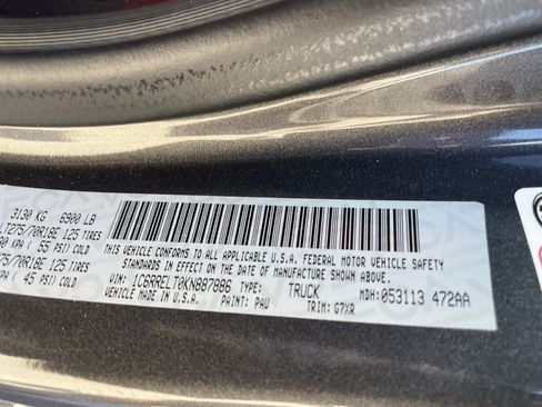 Used 2019 RAM 1500 Rebel w/ Rebel Level 1 Equipment Group image 13