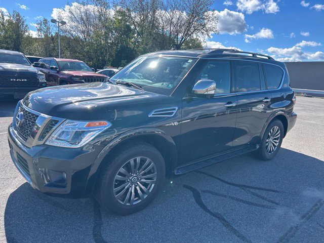 Used 2019 Nissan Armada Platinum w/ Captain's Chairs Package AWD/4WD image 2