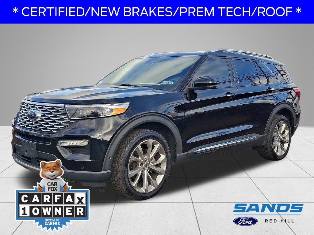 Used 2021 Ford Explorer Platinum w/ Equipment Group 601A AWD/4WD 360° Tour