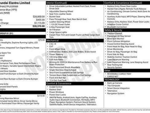 Used 2023 Hyundai Elantra Limited image 18