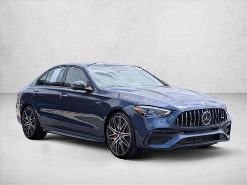 Used 2024 Mercedes-Benz C 43 AMG 4MATIC Sedan image 3
