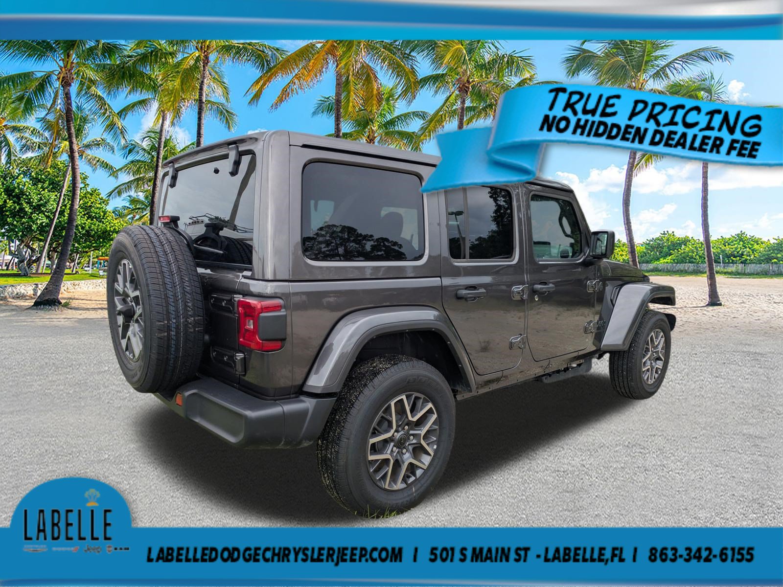 Used 2026 Jeep Wrangler Unlimited Sahara AWD/4WD image 4