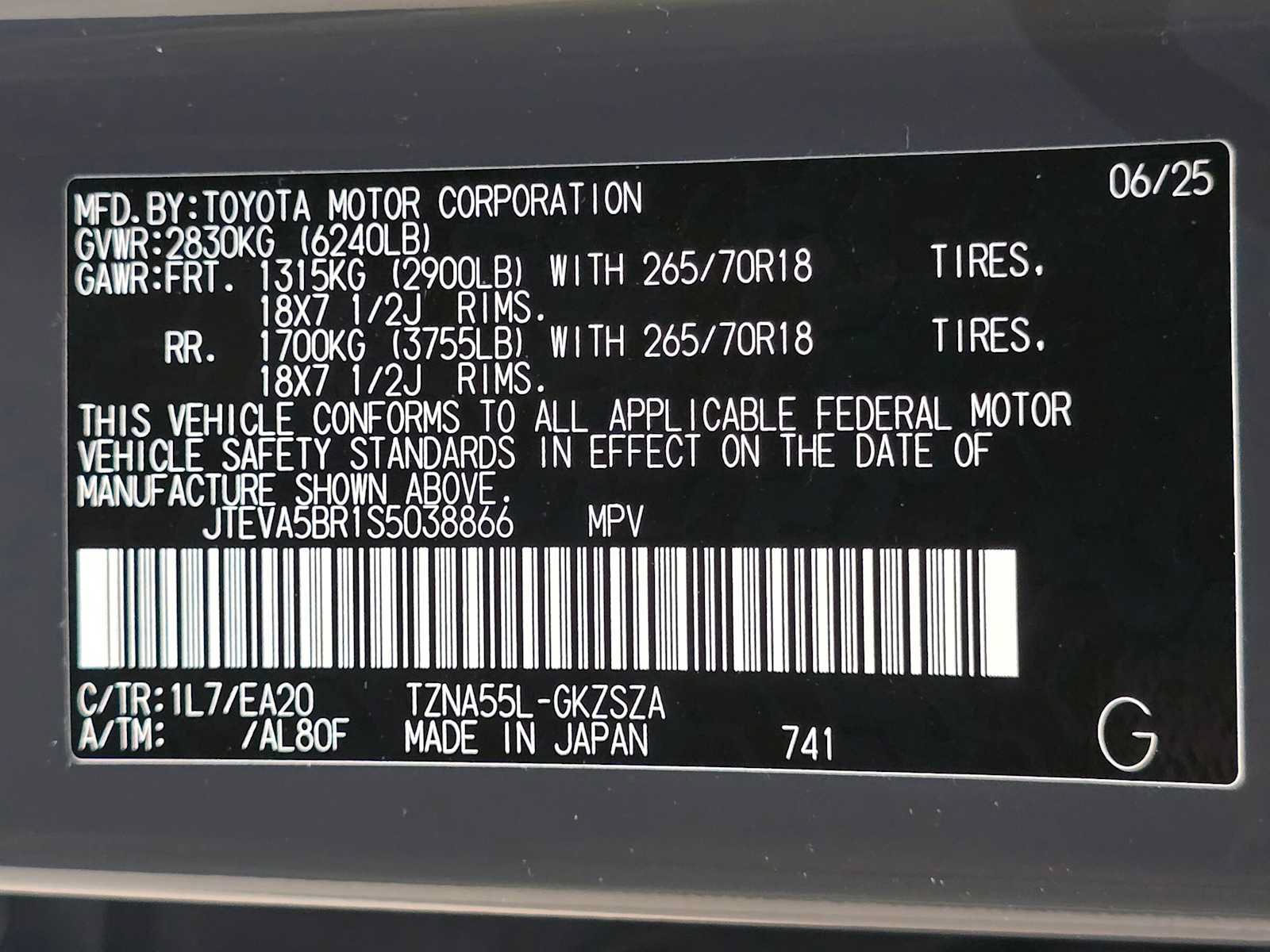 Certified 2025 Toyota 4Runner TRD Off-Road Premium AWD/4WD image 31