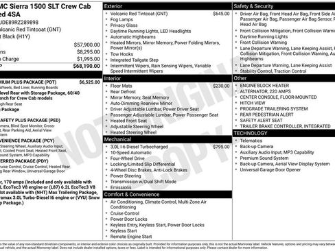 Used 2024 GMC Sierra 1500 SLT w/ SLT Premium Plus Package AWD/4WD image 48