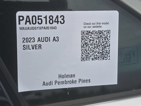 Used 2023 Audi A3 2.0T Premium w/ Convenience Package FWD image 30