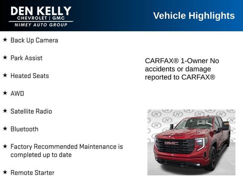 Used 2024 GMC Sierra 1500 Elevation w/ Preferred Package AWD/4WD image 5
