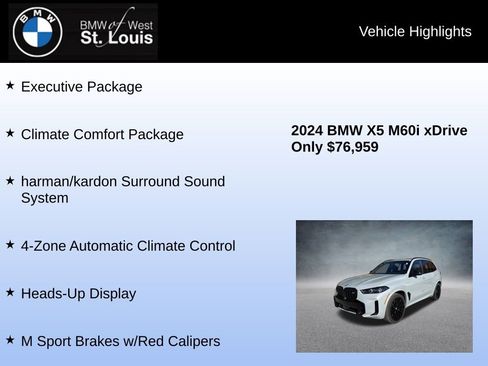 Used 2024 BMW X5 M60i image 16